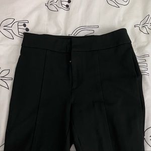 Anthropologie The Essential Slim Black Trousers